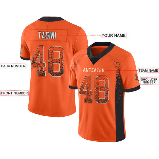 Custom C.Bengal Stitched American Football Jerseys Personalize Birthday Gifts Orange Jersey