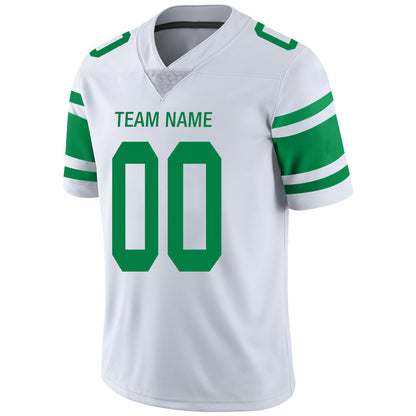 Custom NY.Jets Stitched American Football Jerseys Personalize Birthday Gifts White Jersey