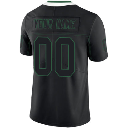 Custom NY.Jets Stitched American Football Jerseys Personalize Birthday Gifts Black Jersey