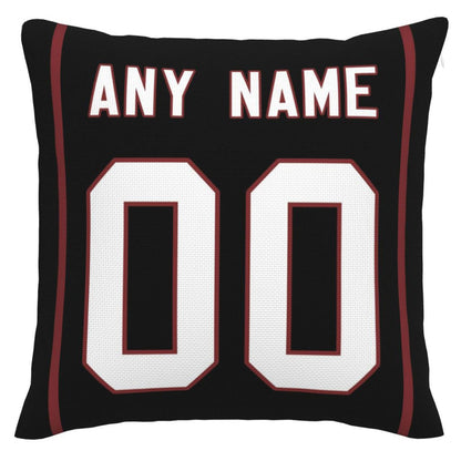 Custom A.Cardinals Pillow Decorative Throw Pillow Case - Print Personalized Football Team Fans Name & Number Birthday Gift Football Pillows