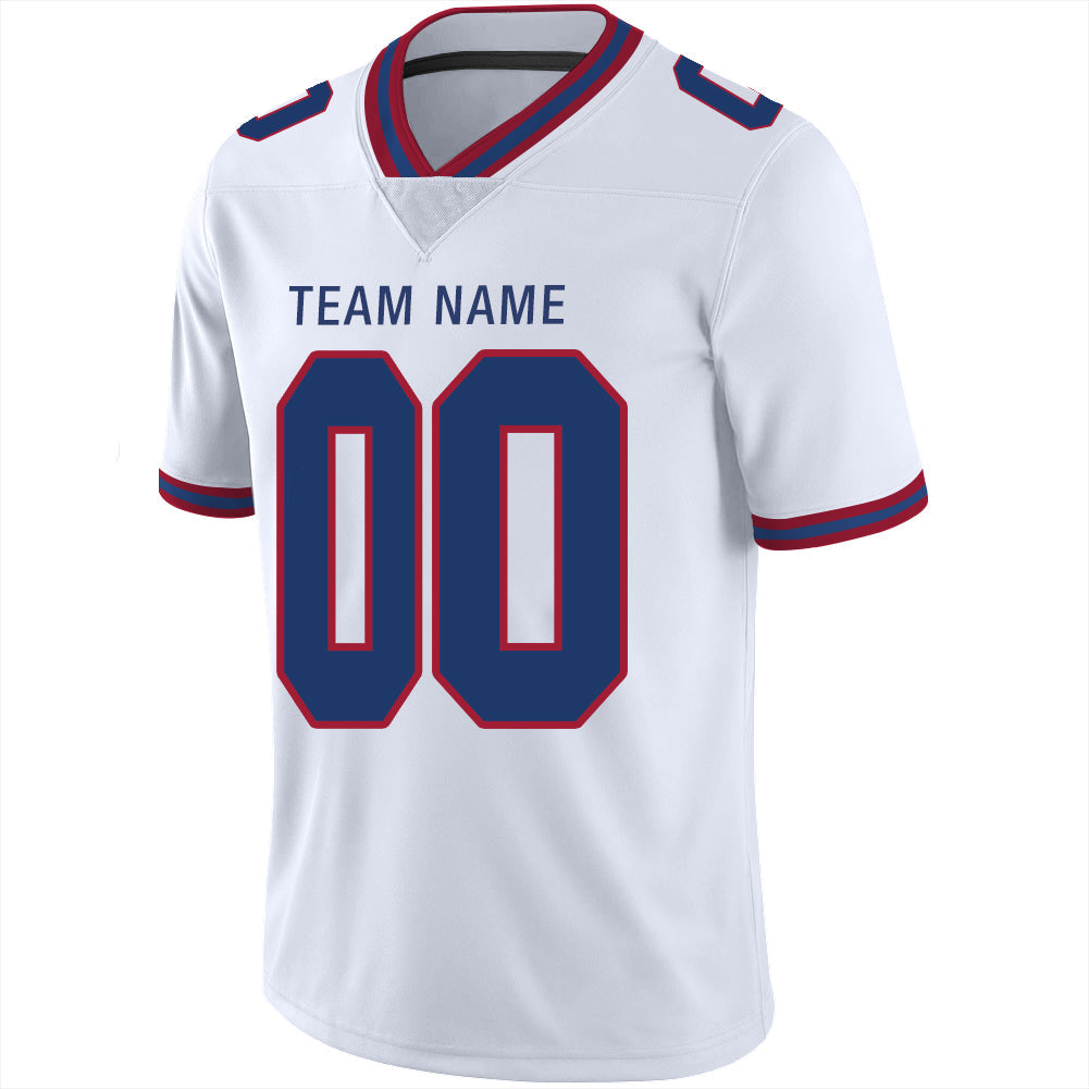 Custom NY.Giants  Stitched American Football Jerseys Personalize Birthday Gifts White Jersey